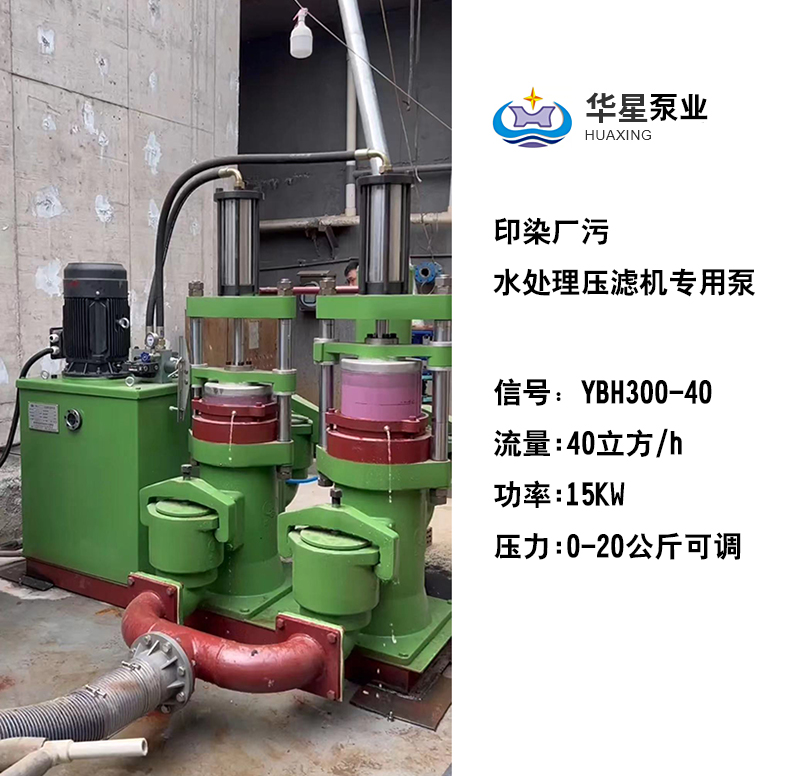 印染廠污水處理壓濾機(jī)專用節(jié)能泵